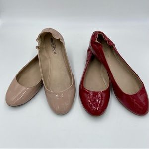 Two pairs of flats SIZE 8 Mossimo Supply Co